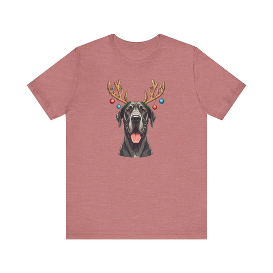 Great Dane Antler Ears T-Shirt