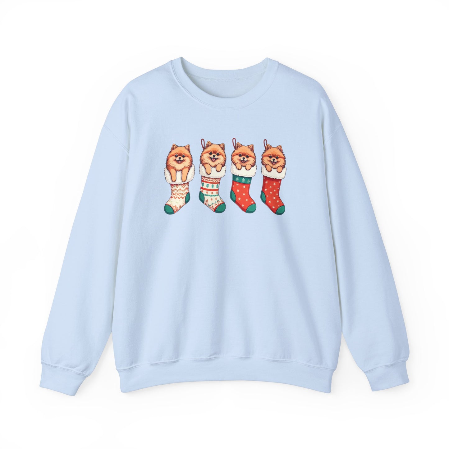 Pomeranian Stockings Sweatshirt