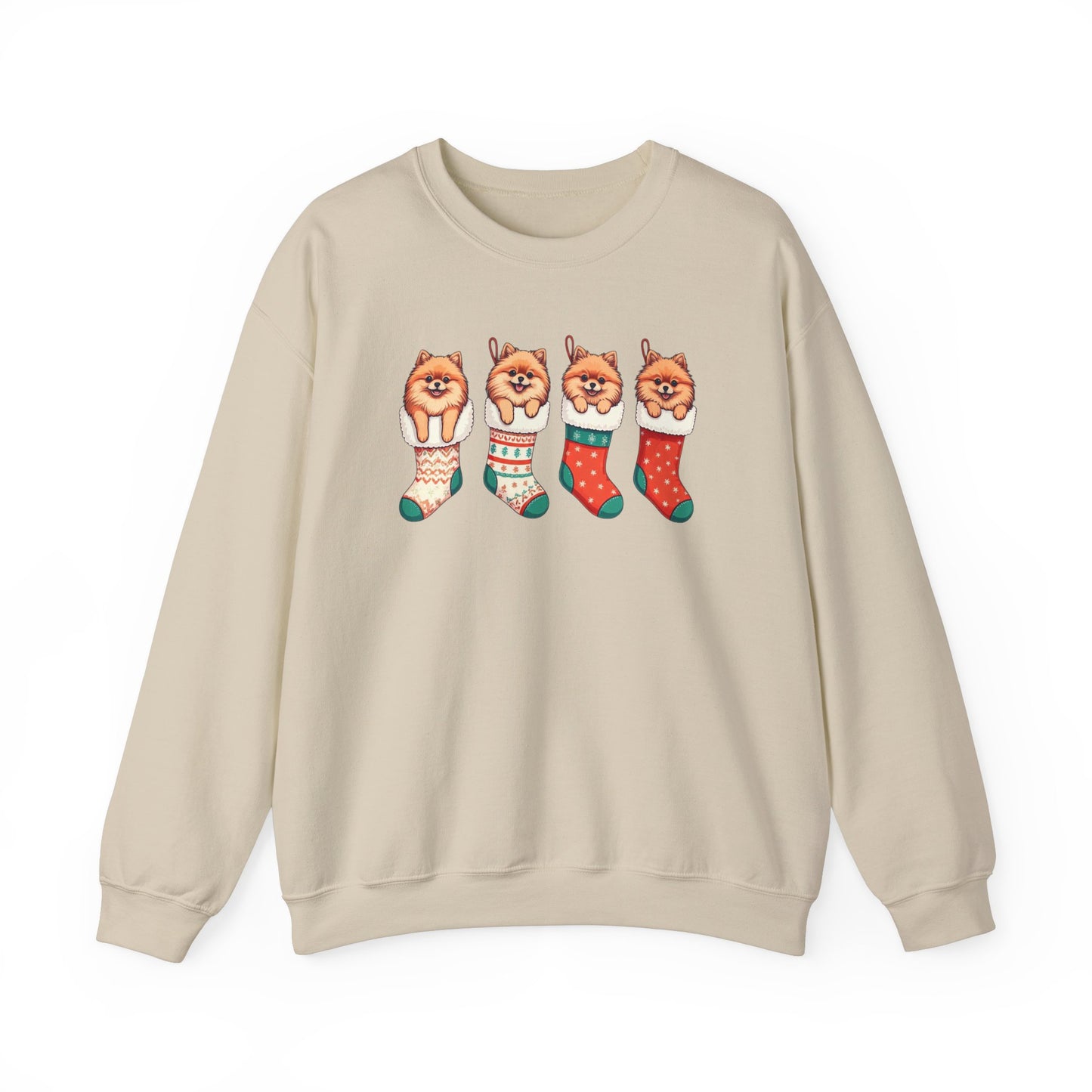 Pomeranian Stockings Sweatshirt