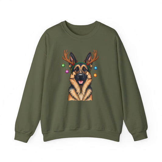 German Shephered Antler Ears Sweatshirt