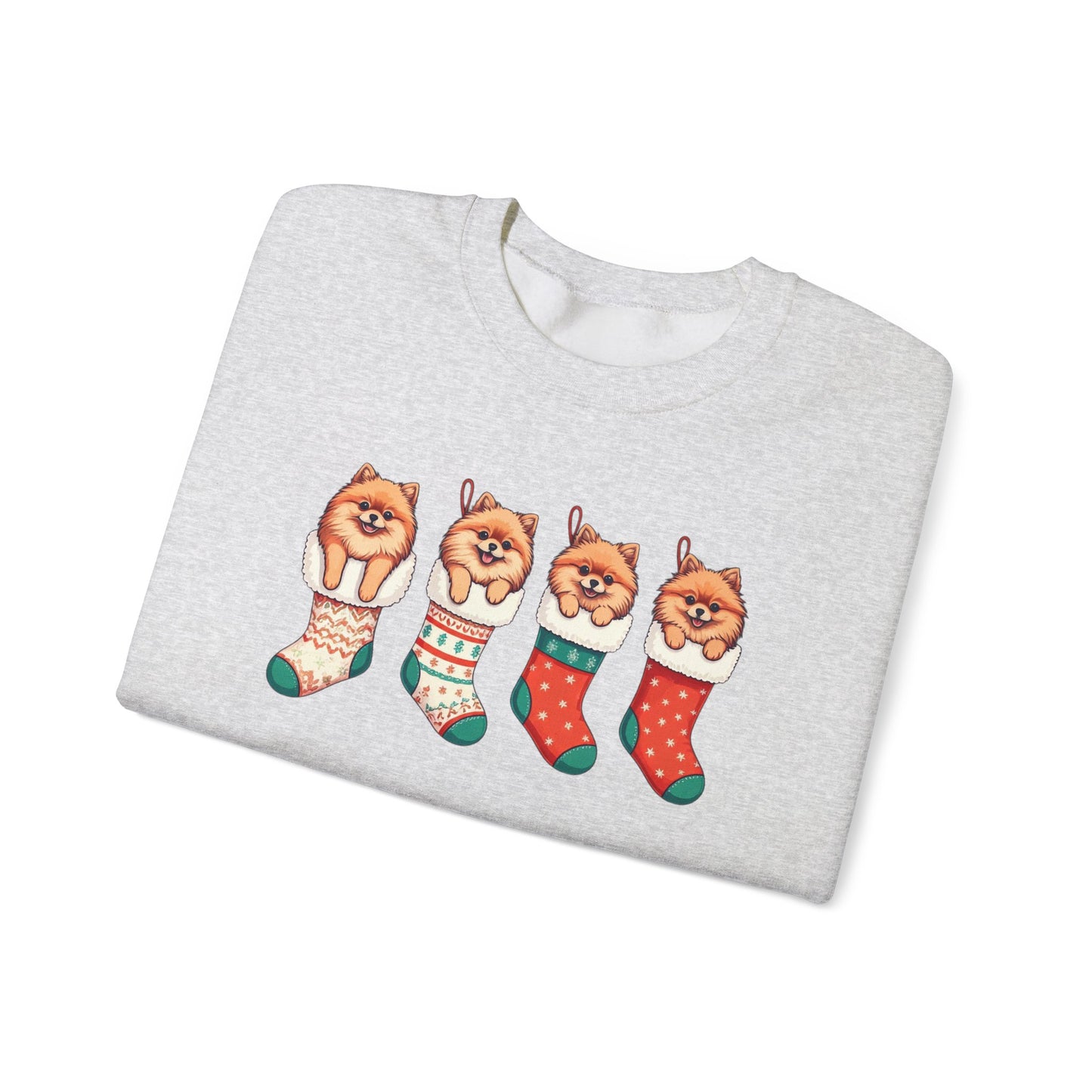 Pomeranian Stockings Sweatshirt