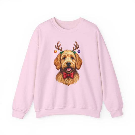 Golden Doodle Antler Ears Sweatshirt