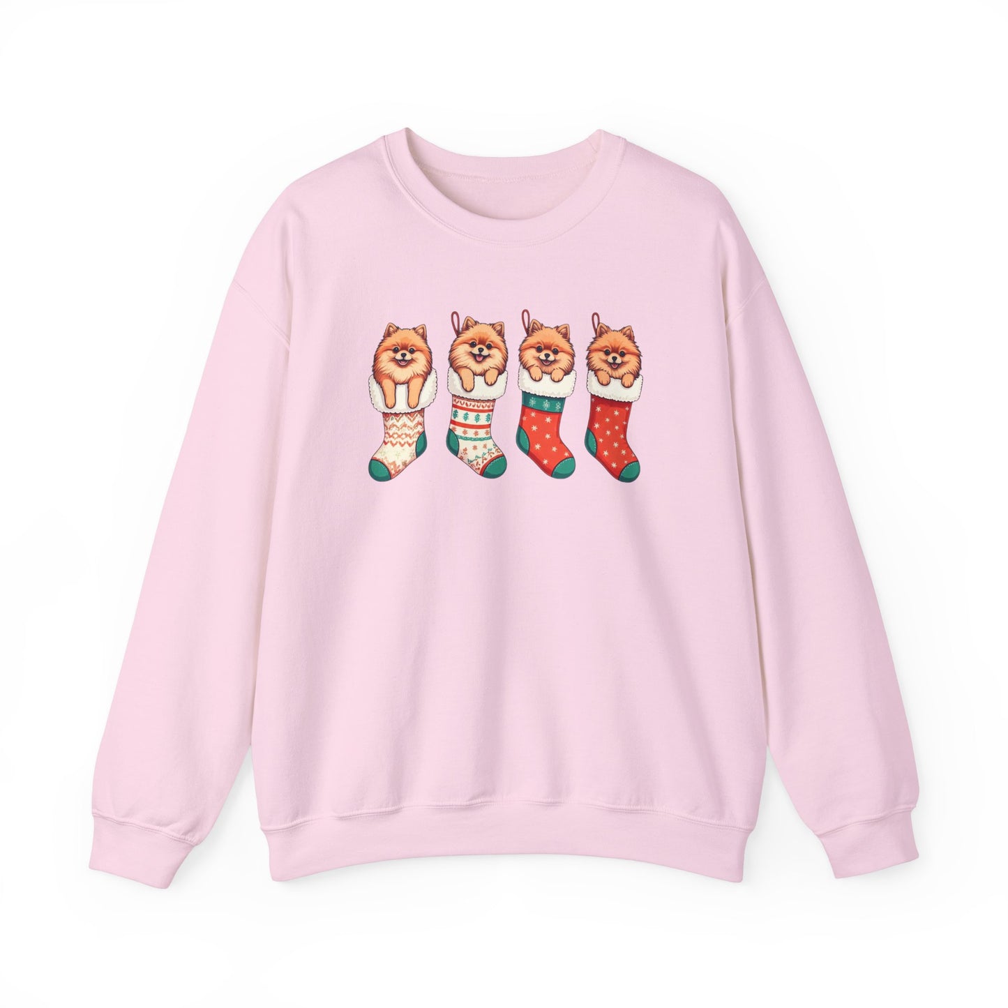 Pomeranian Stockings Sweatshirt