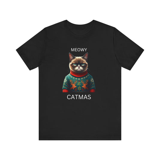 Grumpy Cat Meowy Catmas T-Shirt