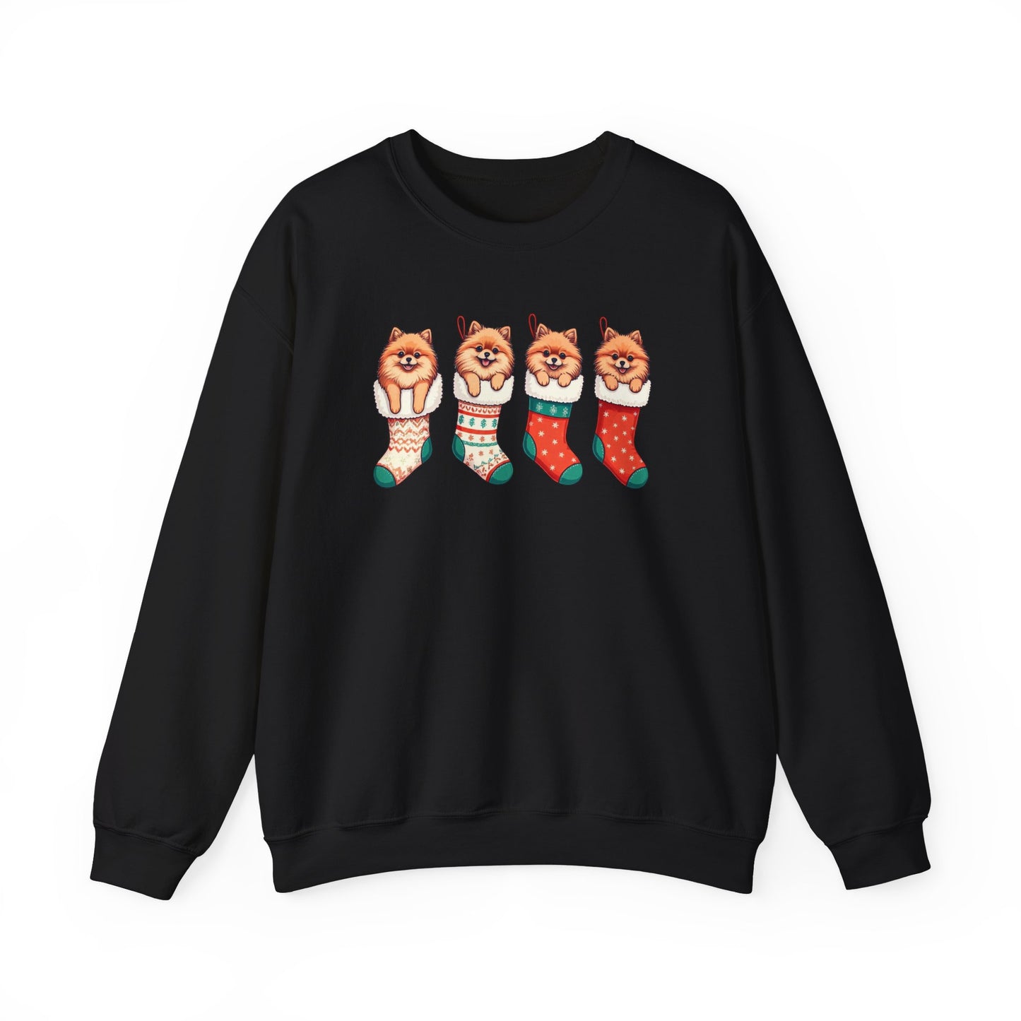 Pomeranian Stockings Sweatshirt