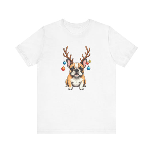 Frenchie Antler Ears T-Shirt