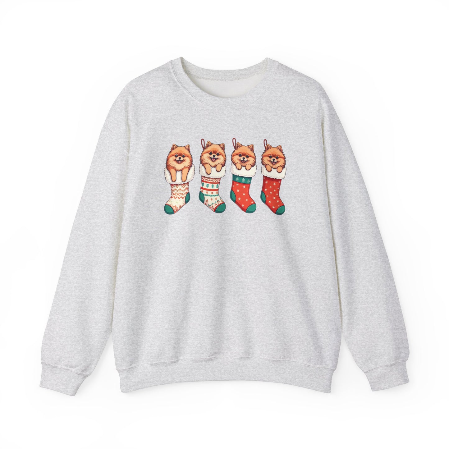 Pomeranian Stockings Sweatshirt