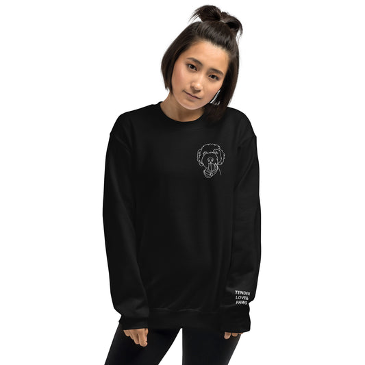 Embroidered Doodle Sweatshirt